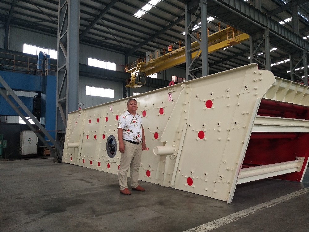 Circular vibrating screen